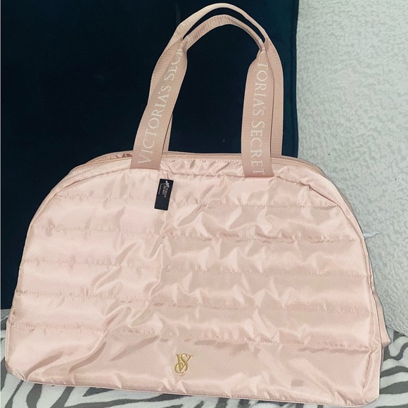 Victoria's Secret Pink Quilted Travel Bag - Picture 1 of 1
